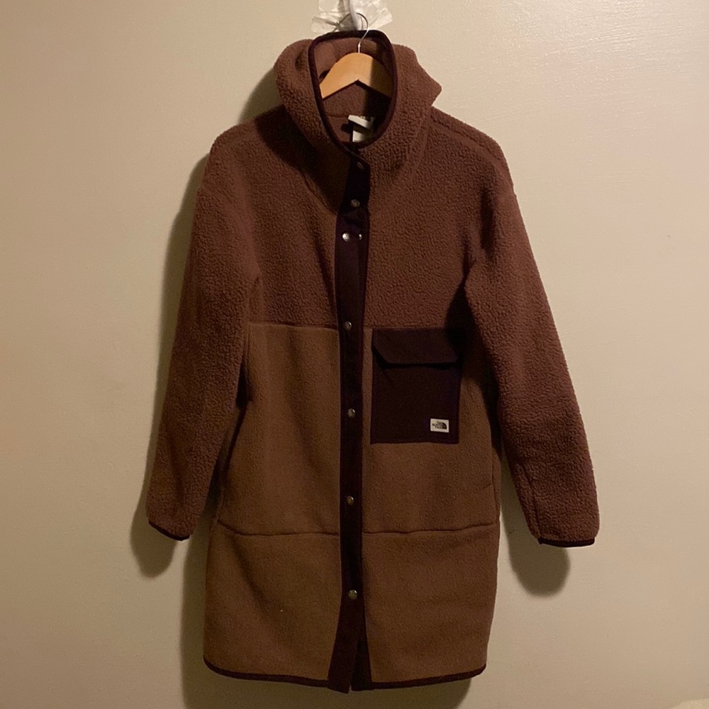 NORTH FACE - Woman’s M - Maroon/purple - Hooded fleece